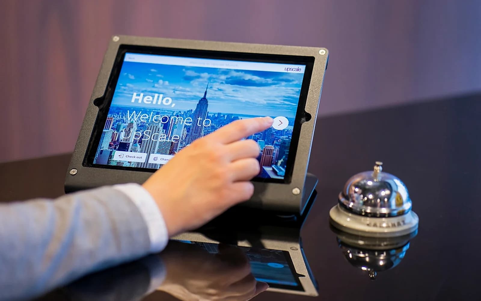 Web check-in e arrivo